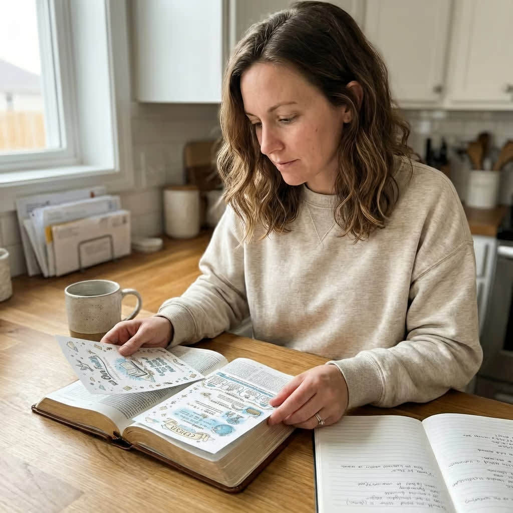 Pre-Made Bible Journaling Note Cards