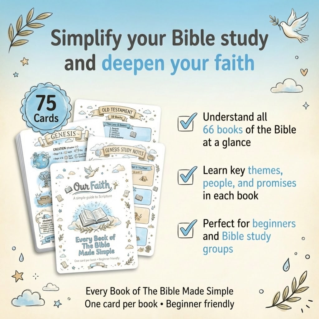 Pre-Made Bible Journaling Note Cards